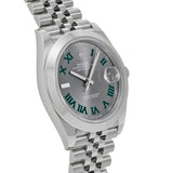 ロレックス デイトジャスト 41 126300 ランダム品番 ストレートローマ メンズ 腕時計 自動巻き 銀蔵