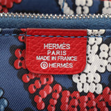 HERMES エルメス アザップロング シルクイン 赤 □P刻印(2012年頃) レディース エプソン 長財布 Bランク 中古 銀蔵