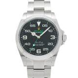 ロレックス エアキング 126900 8桁ランダム番 ブラック メンズ 腕時計 自動巻き 銀蔵