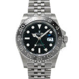 【現金特価】ROLEX ロレックス GMTマスター2 2024年8月 126710GRNR メンズ SS 腕時計 自動巻き 未使用 銀蔵