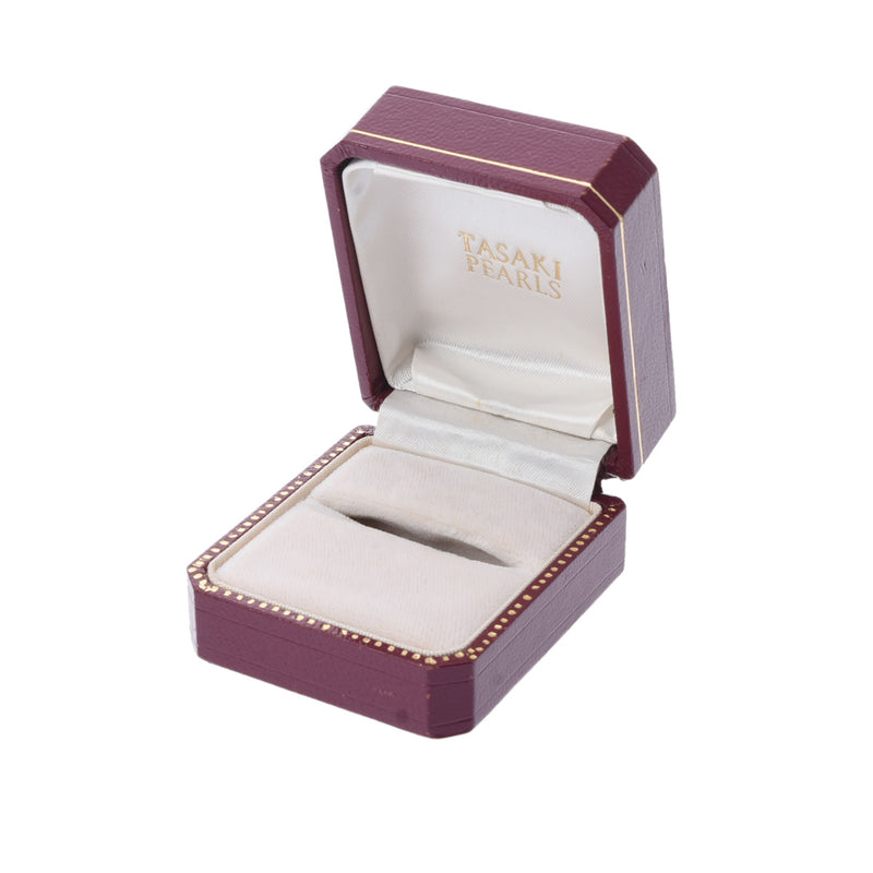 TASAKI タサキ パール ダイヤ 0.21ct #12 12号 レディース K18イエローゴールド パール リング・指輪 Aランク 中古 銀蔵