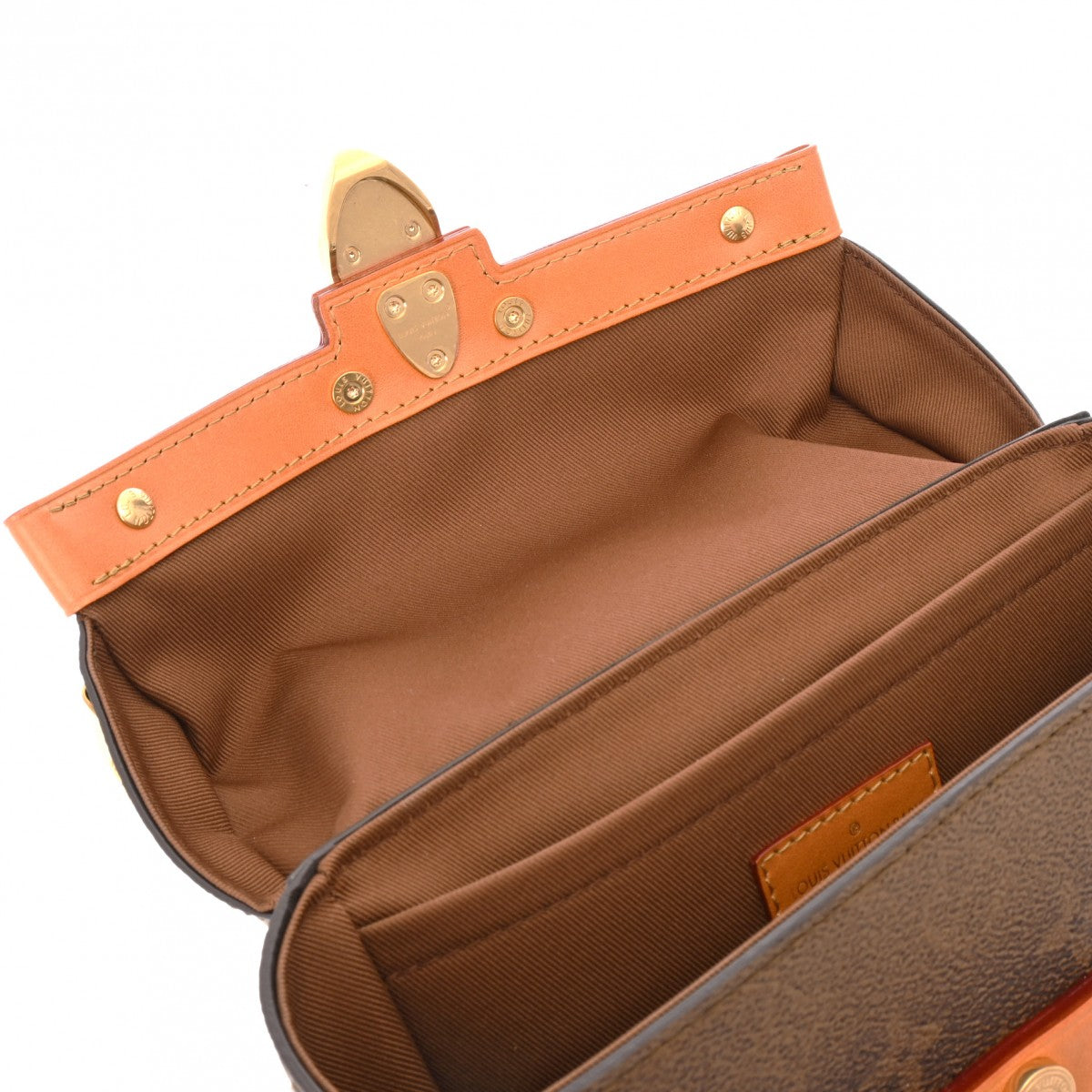 ルイヴィトン ソウルトランク 2WAYショルダー 14145 ブラウン メンズ