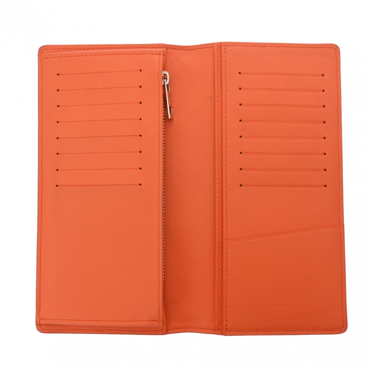 ルイヴィトンLVアエログラム ポルトフォイユブラザ NM オレンジ メンズ