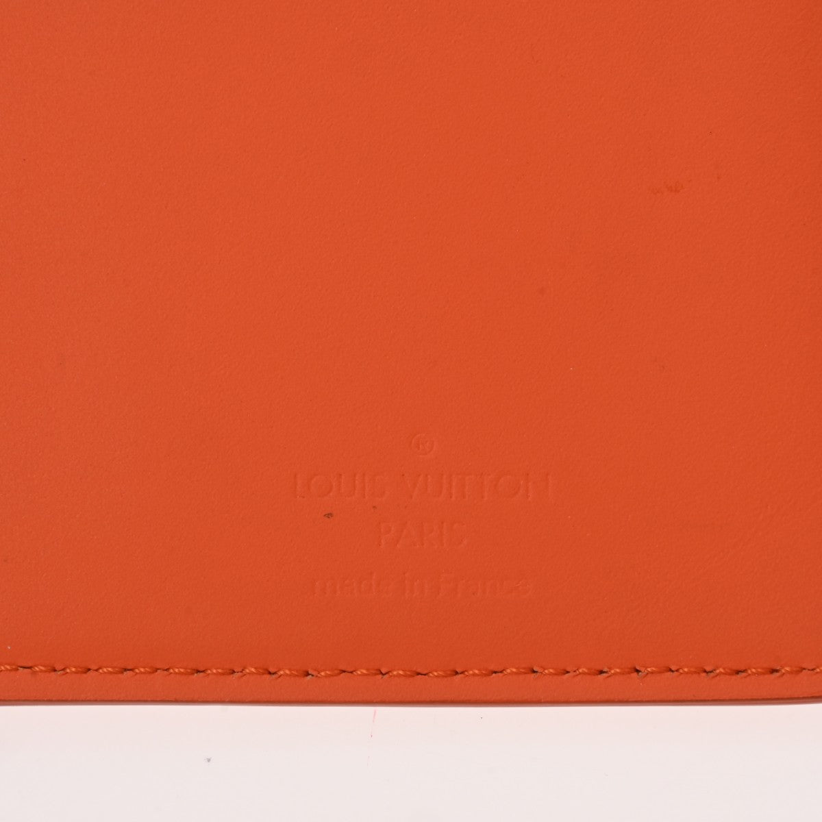 ルイヴィトンLVアエログラム ポルトフォイユブラザ NM オレンジ メンズ