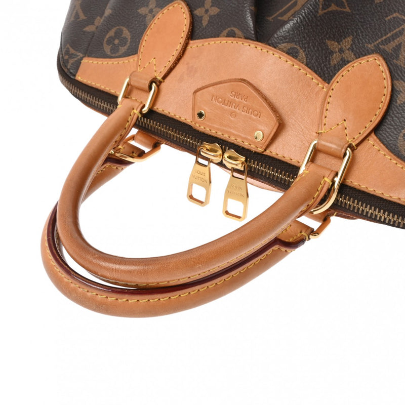 LOUIS VUITTON ルイヴィトン モノグラム セギュール ブラウン M41632 レディース モノグラムキャンバス レザー ハンドバッグ Bランク 中古 銀蔵