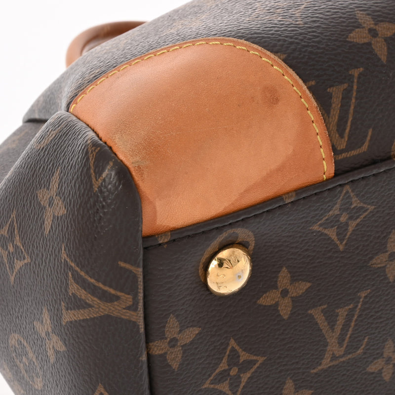 LOUIS VUITTON ルイヴィトン モノグラム セギュール ブラウン M41632 レディース モノグラムキャンバス レザー ハンドバッグ Bランク 中古 銀蔵