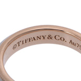 TIFFANY&Co. ティファニー ミルグレインリング ＃5 5号 レディース Pt950プラチナ K18ピンクゴールド リング・指輪 Aランク 中古 銀蔵