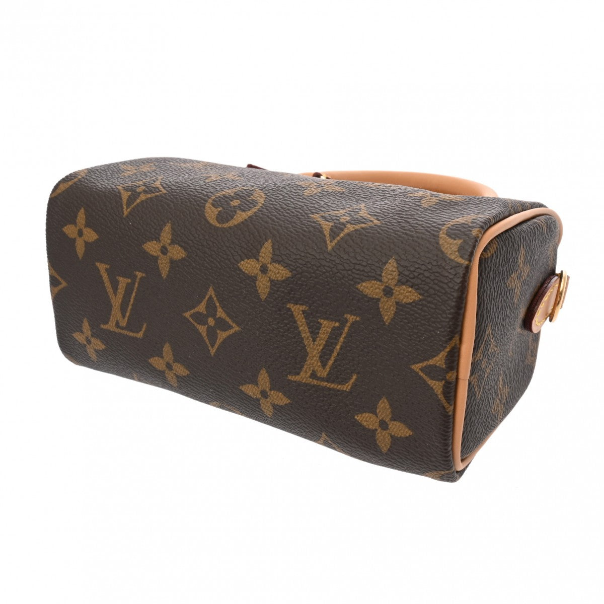 ルイヴィトン カバピアノ モノグラム ショルダーバッグ モノグラムキャンバス M51148 ブラウン レディース LOUIS VUITTON  中古 LOUIS VUITTON（ルイ・ヴィトン） カバピアノ モノグラム ショルダー