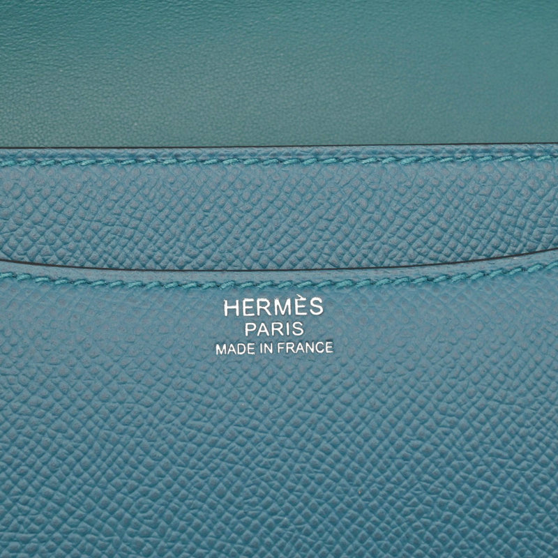 HERMES エルメス コンスタンス3 24 ヴェールボスフォール Z刻印(2021年頃) レディース エプソン ショルダーバッグ Aランク 中古 銀蔵