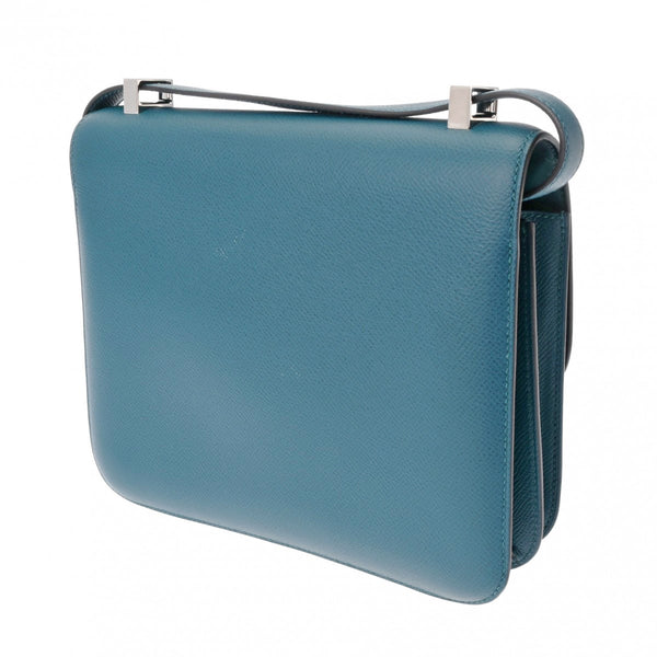 HERMES エルメス コンスタンス3 24 ヴェールボスフォール Z刻印(2021年頃) レディース エプソン ショルダーバッグ Aランク 中古 銀蔵