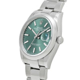 ロレックス デイトジャスト 36 126200 ランダムシリアル ミントグリーン メンズ 腕時計 自動巻き 中古 銀蔵