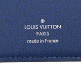 LOUIS VUITTON ルイヴィトン タイガラマ ポルトフォイユプラザ  コバルト M30297 メンズ レザー 二つ折り財布 Bランク 中古 銀蔵