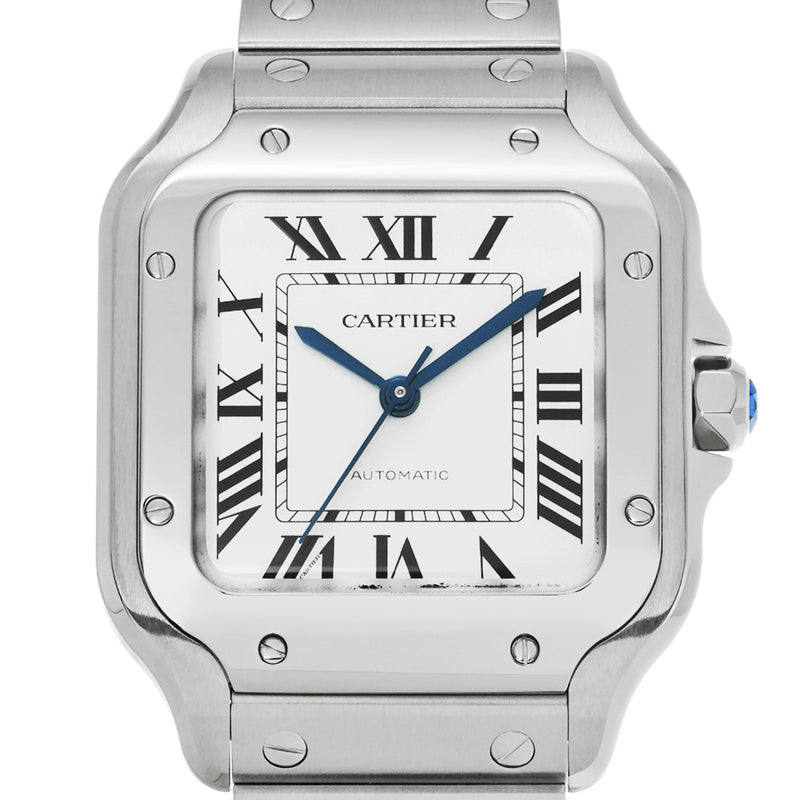 CARTIER カルティエ サントス ドゥ カルティエ　MM WSSA0029 ユニセックス 腕時計 自動巻き Aランク 中古 銀蔵