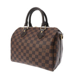 LOUIS VUITTON ルイヴィトン ダミエ スピーディ バンドリエール 25 2WAY ブラウン N41368 レディース ダミエキャンバス ハンドバッグ Aランク 中古 銀蔵