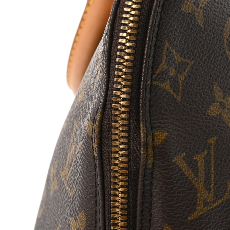 LOUIS VUITTON ルイヴィトン モノグラム アルマ 旧型 ブラウン M51130 レディース モノグラムキャンバス ハンドバッグ Bランク 中古 銀蔵