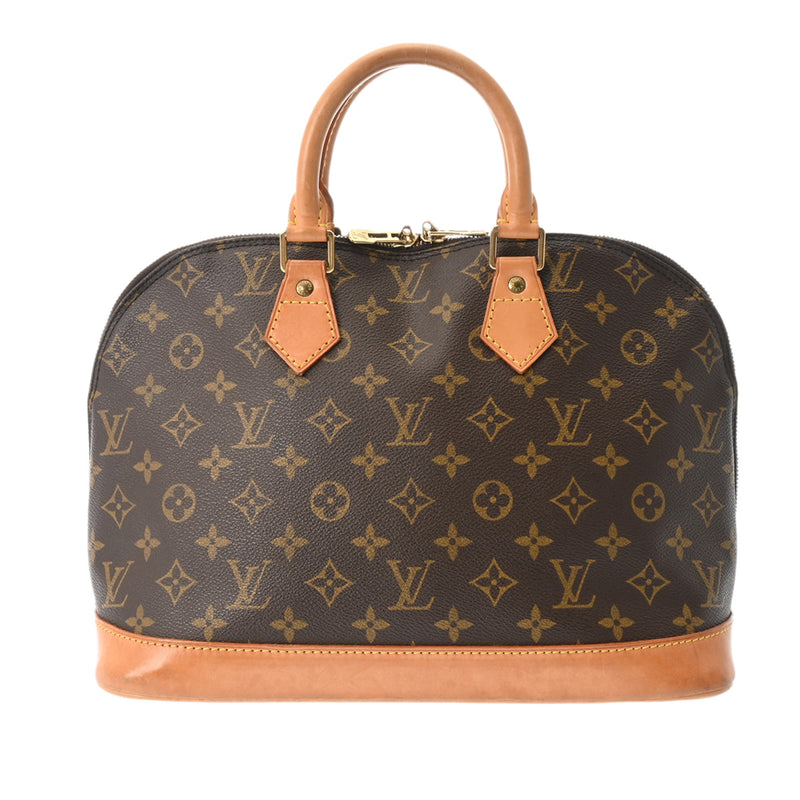 LOUIS VUITTON ルイヴィトン モノグラム アルマ 旧型 ブラウン M51130 レディース モノグラムキャンバス ハンドバッグ Bランク 中古 銀蔵