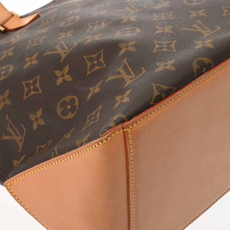 LOUIS VUITTON ルイヴィトン モノグラム カバメゾ ブラウン M51151 レディース モノグラムキャンバス トートバッグ Bランク 中古 銀蔵