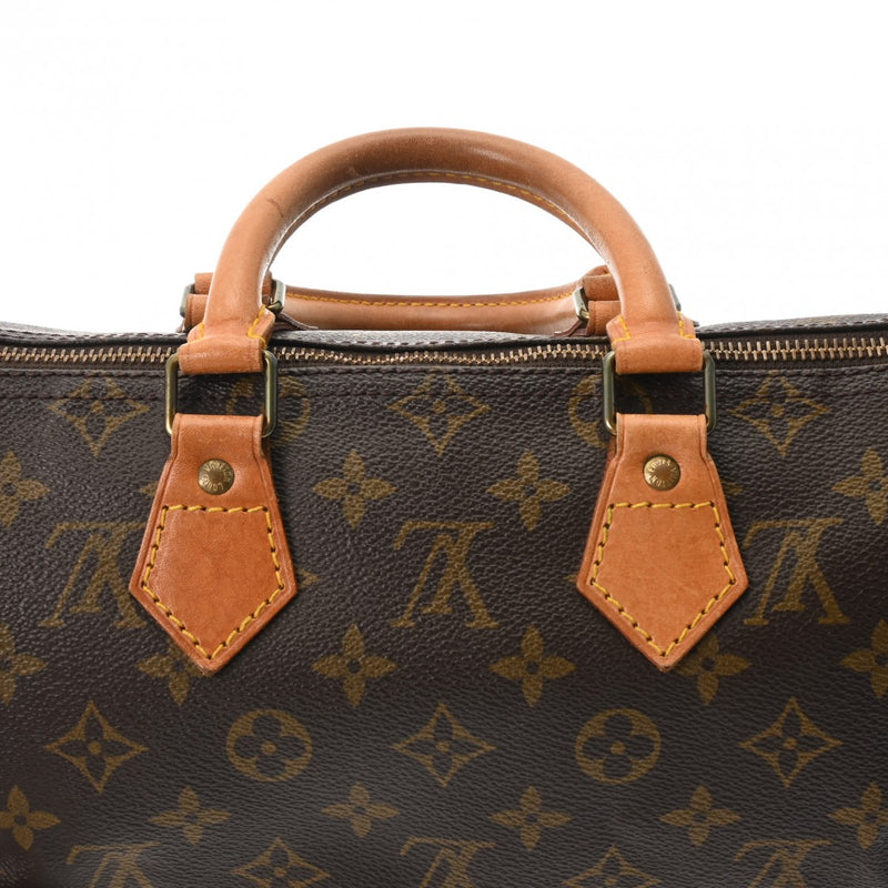 LOUIS VUITTON ルイヴィトン モノグラム スピーディ 25 旧型 ブラウン M41109 レディース モノグラムキャンバス ハンドバッグ Bランク 中古 銀蔵