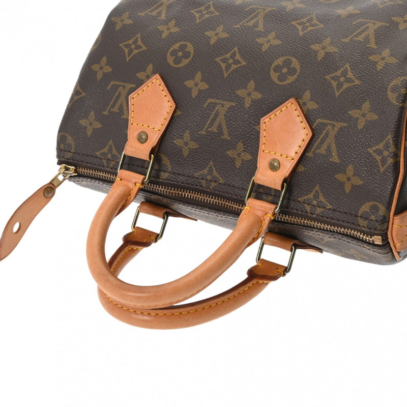 LOUIS VUITTON ルイヴィトン モノグラム スピーディ 25 旧型 ブラウン M41109 レディース モノグラムキャンバス ハンドバッグ Bランク 中古 銀蔵