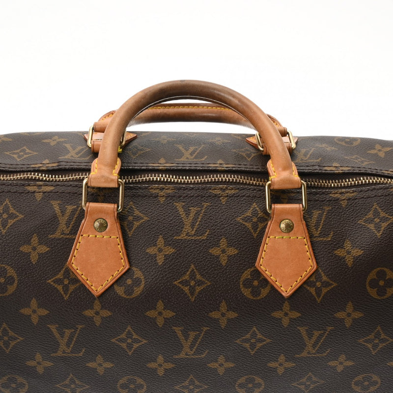 LOUIS VUITTON ルイヴィトン モノグラム スピーディ 40 旧型 ブラウン M41522 レディース モノグラムキャンバス ハンドバッグ Bランク 中古 銀蔵