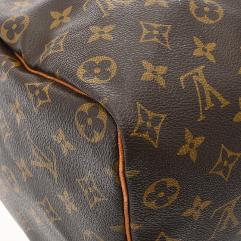 LOUIS VUITTON ルイヴィトン モノグラム スピーディ 35 旧型 ブラウン M41524 フランス レディース モノグラムキャンバス ハンドバッグ Bランク 中古 銀蔵