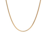 no brand ノーブランド ベネチアンチェーン ユニセックス K18イエローゴールド ネックレス Aランク 中古 銀蔵