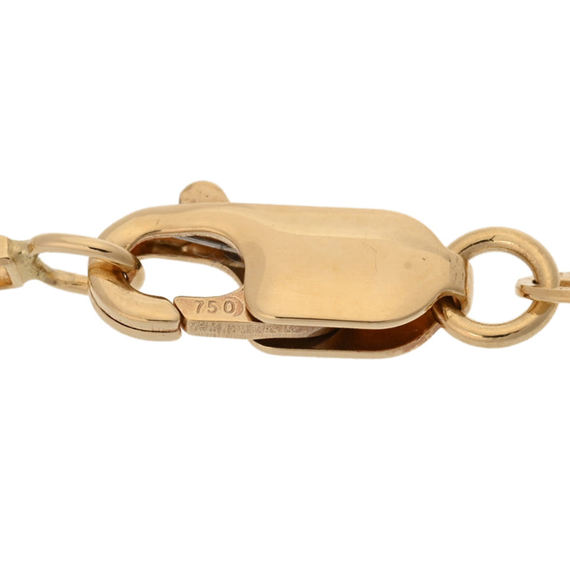 no brand ノーブランド ベネチアンチェーン ユニセックス K18イエローゴールド ネックレス Aランク 中古 銀蔵