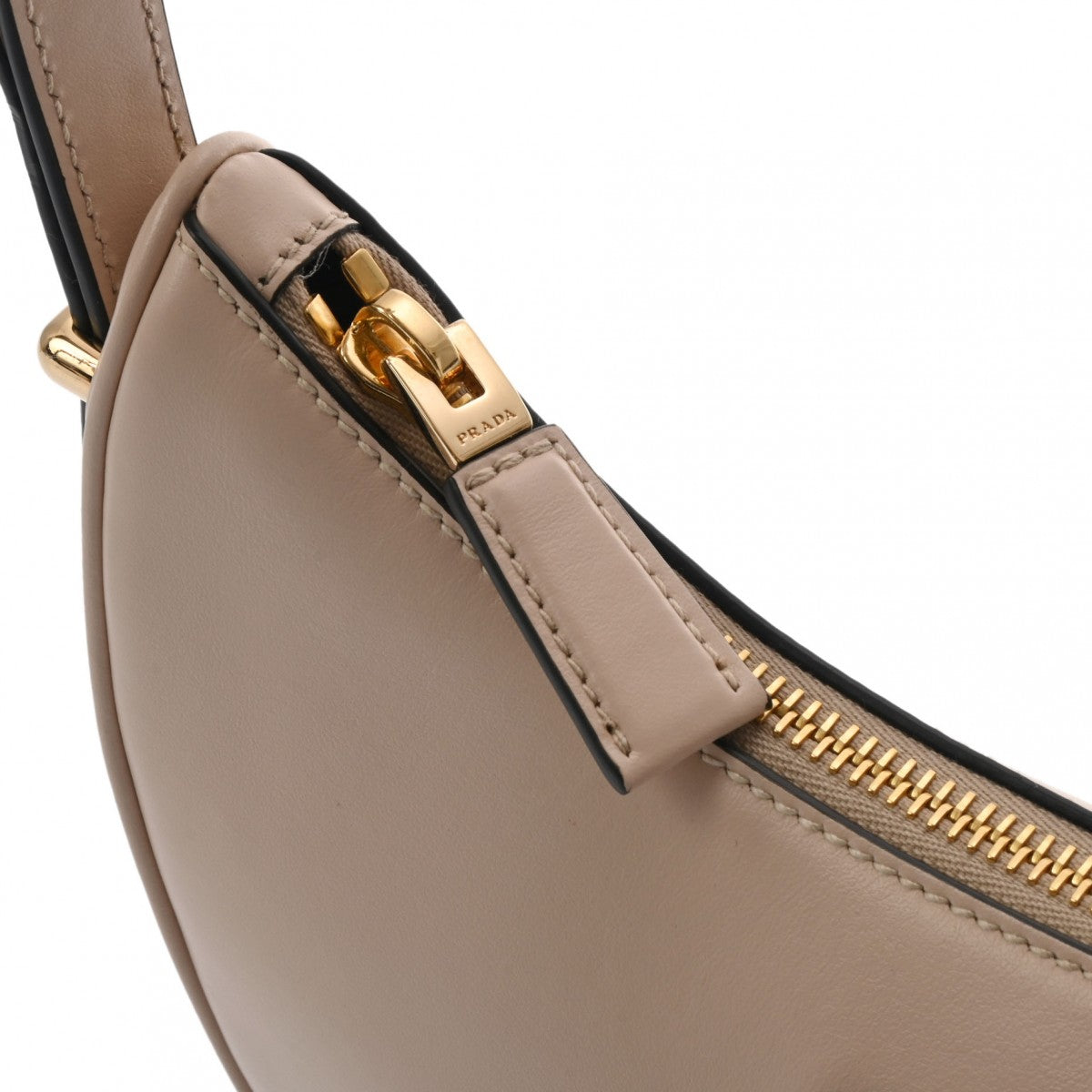 プラダ アーケ ベージュ レディース レザー ショルダーバッグ 1BC194
