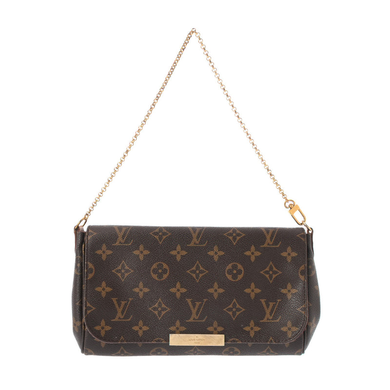 LOUIS VUITTON ルイヴィトン モノグラム フェイボリット MM 2WAY ブラウン M40718 レディース モノグラムキャンバス ショルダーバッグ Bランク 中古 銀蔵