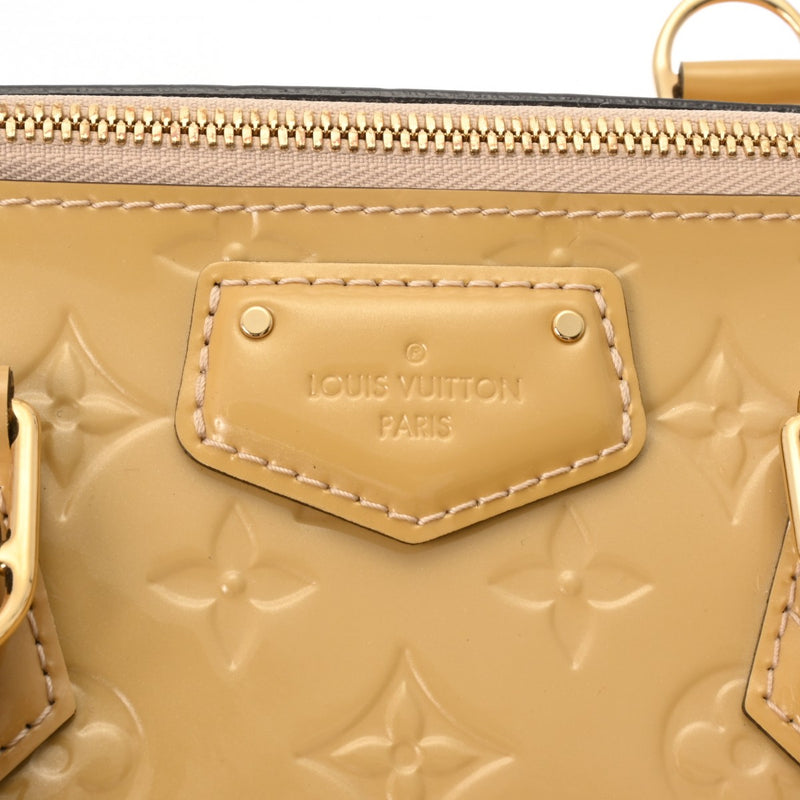 LOUIS VUITTON ルイヴィトン ヴェルニ モンタナ デュンヌ M90189 レディース モノグラムヴェルニ ハンドバッグ Aランク 中古 銀蔵