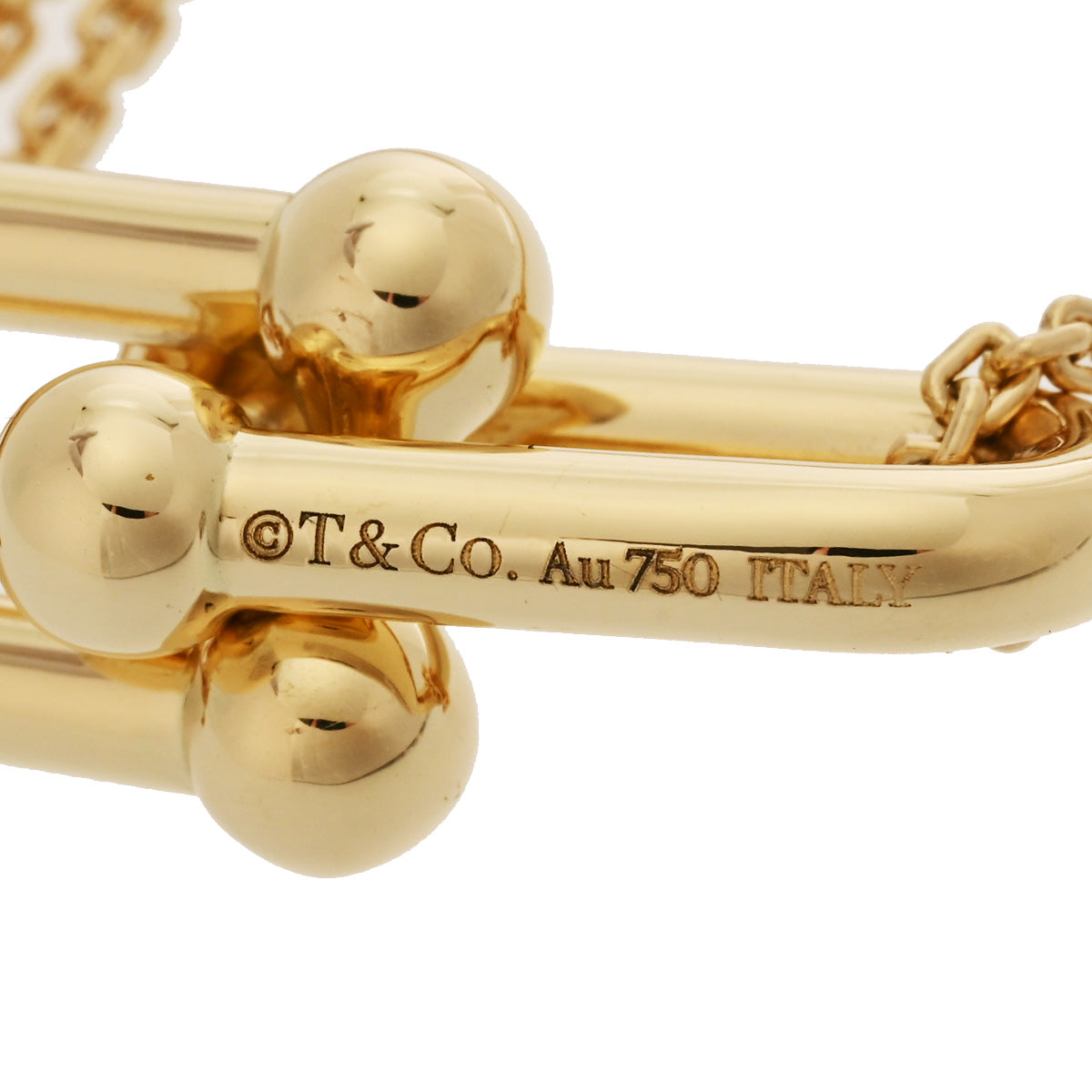 ティファニーハードウェア ラージ ダブルリンク ネックレス レディース