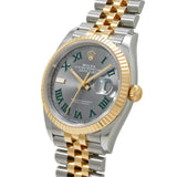 ロレックス デイトジャスト 36 126233 8桁 ランダム番 スレート/ゴールド メンズ 腕時計 自動巻き 銀蔵