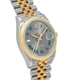 ロレックス デイトジャスト 36 126233 8桁 ランダム番 スレート/ゴールド メンズ 腕時計 自動巻き 銀蔵