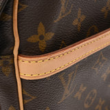 LOUIS VUITTON ルイヴィトン モノグラム ダヌーブ ブラウン M45266 ユニセックス モノグラムキャンバス ショルダーバッグ ABランク 中古 銀蔵