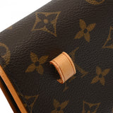 LOUIS VUITTON ルイヴィトン モノグラム ポシェットフロランティーヌ ベルトXS ブラウン M51855 FL1004 レディース モノグラムキャンバス ウエストバッグ ABランク 中古 銀蔵