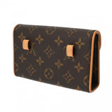 LOUIS VUITTON ルイヴィトン モノグラム ポシェットフロランティーヌ ベルトXS ブラウン M51855 FL1004 レディース モノグラムキャンバス ウエストバッグ ABランク 中古 銀蔵