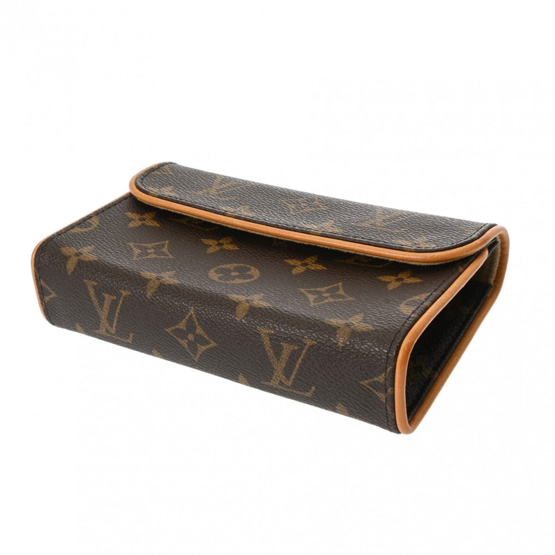 LOUIS VUITTON ルイヴィトン モノグラム ポシェットフロランティーヌ ベルトXS ブラウン M51855 FL1004 レディース モノグラムキャンバス ウエストバッグ ABランク 中古 銀蔵