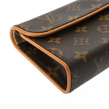 LOUIS VUITTON ルイヴィトン モノグラム ポシェットフロランティーヌ ベルトXS ブラウン M51855 FL1004 レディース モノグラムキャンバス ウエストバッグ ABランク 中古 銀蔵