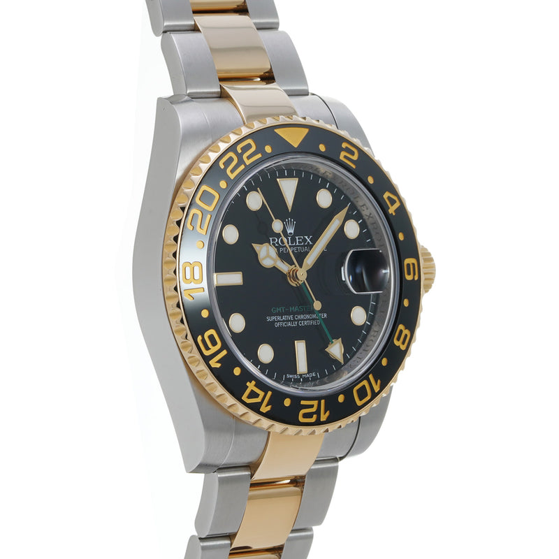 ロレックス GMTマスター2 スティックダイヤル 116713LN V番(2009年頃製造) ブラック メンズ 腕時計 自動巻き 中古 銀蔵