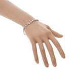 CARTIER カルティエ メプラット チェーン ユニセックス K18ホワイトゴールド WG ブレスレット Aランク 中古 銀蔵