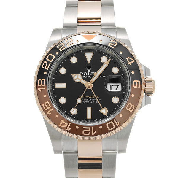 【現金特価】ROLEX ロレックス GMTマスター2 2024年10月 126711CHNR メンズ SS/エバーローズゴールド 腕時計 自動巻き 未使用 銀蔵