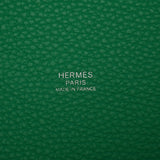 HERMES エルメス ピコタン ロック MM エクラ ミント/ヴェールボスフォール Z刻印(2021年頃)  レディース トリヨンクレマンス ハンドバッグ Aランク 中古 銀蔵