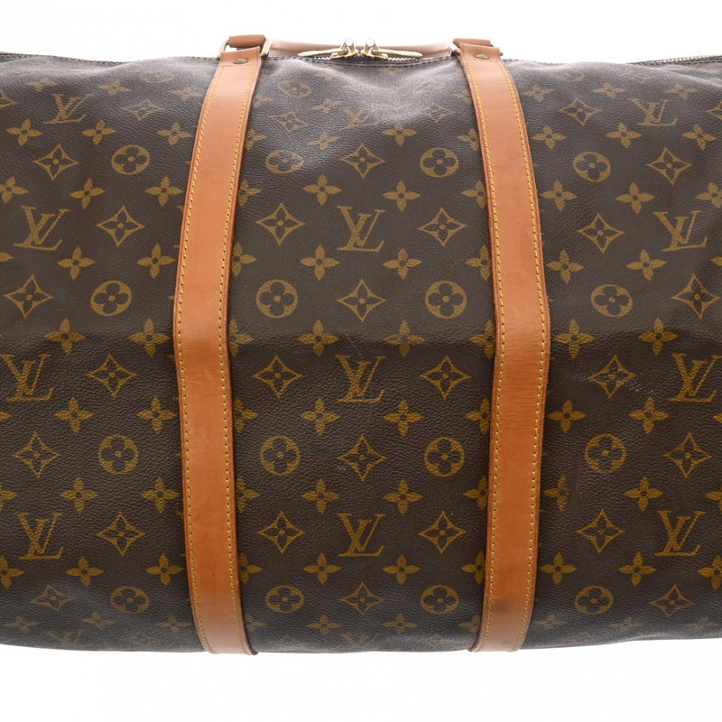 LOUIS VUITTON ルイヴィトン モノグラム キーポル 60 ブラウン M41422 ユニセックス モノグラムキャンバス ボストンバッグ Bランク 中古 銀蔵