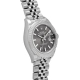 ロレックス デイトジャスト 28 279174 ランダムシリアル ダークグレー レディース 腕時計 自動巻き 銀蔵