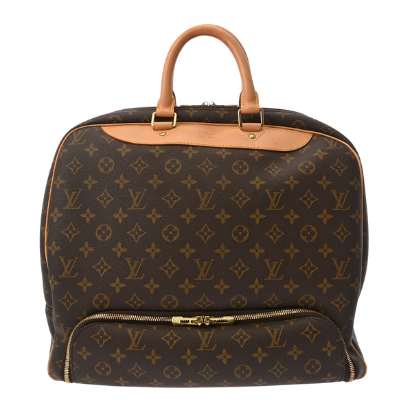 LOUIS VUITTON ルイヴィトン モノグラム エヴァジオン  ブラウン M41443 ユニセックス モノグラムキャンバス ボストンバッグ Bランク 中古 銀蔵