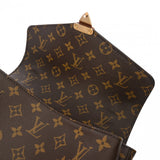 LOUIS VUITTON ルイヴィトン モノグラム ポシェットメティス MM 2WAY ブラウン M44875 レディース モノグラムキャンバス ハンドバッグ Bランク 中古 銀蔵