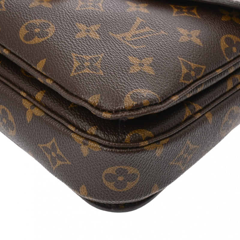 LOUIS VUITTON ルイヴィトン モノグラム ポシェットメティス MM 2WAY ブラウン M44875 レディース モノグラムキャンバス ハンドバッグ Bランク 中古 銀蔵