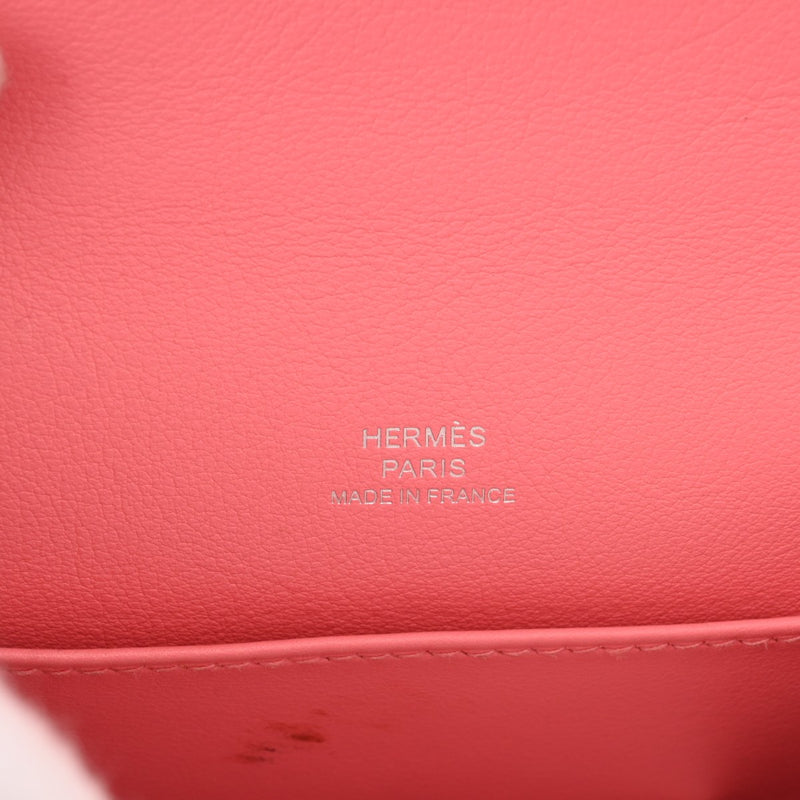 HERMES エルメス ポシェット ケリー ローズエテ D刻印(2019年頃) レディース ヴォースイフト ハンドバッグ ABランク 中古 銀蔵