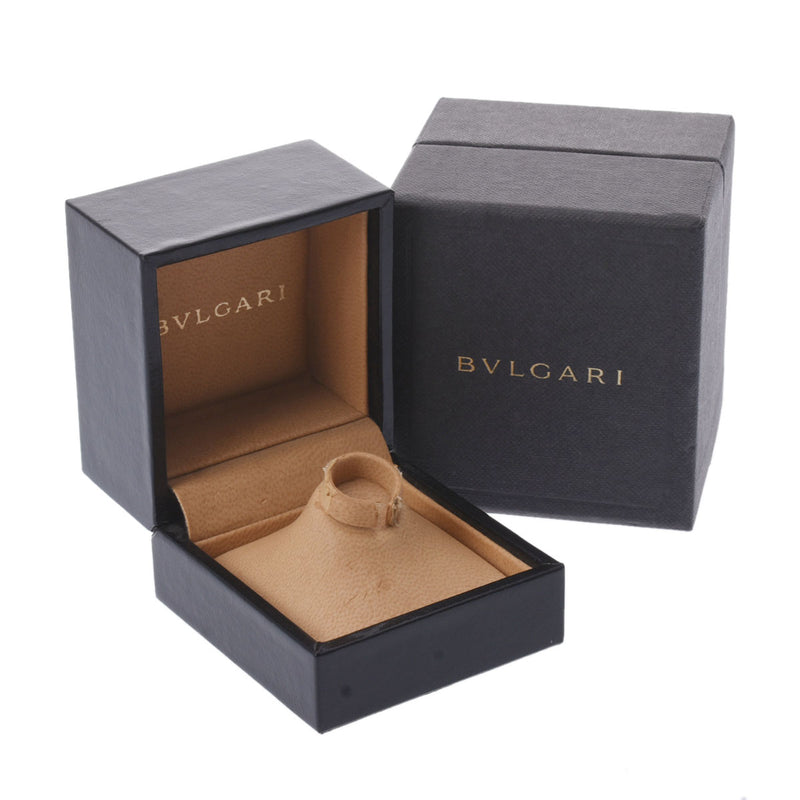 BVLGARI ブルガリ B-ZERO1 Mサイズ #60 18.5号 レディース K18ホワイトゴールド リング・指輪 Aランク 中古 銀蔵