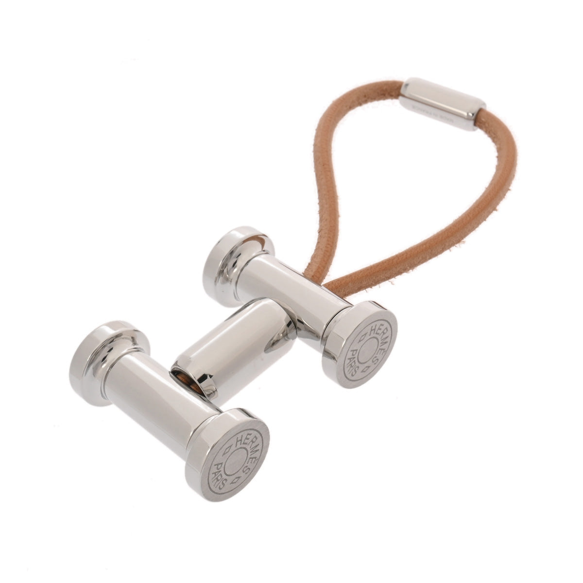 HERMES エルメス キーホルダー モビールH シルバー メタル 鍵 エルメス モビールH シルバー ユニセックス メタル キーホルダー